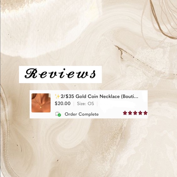 ✨Gold Coin Necklace (Boutique) - Picture 5 of 8